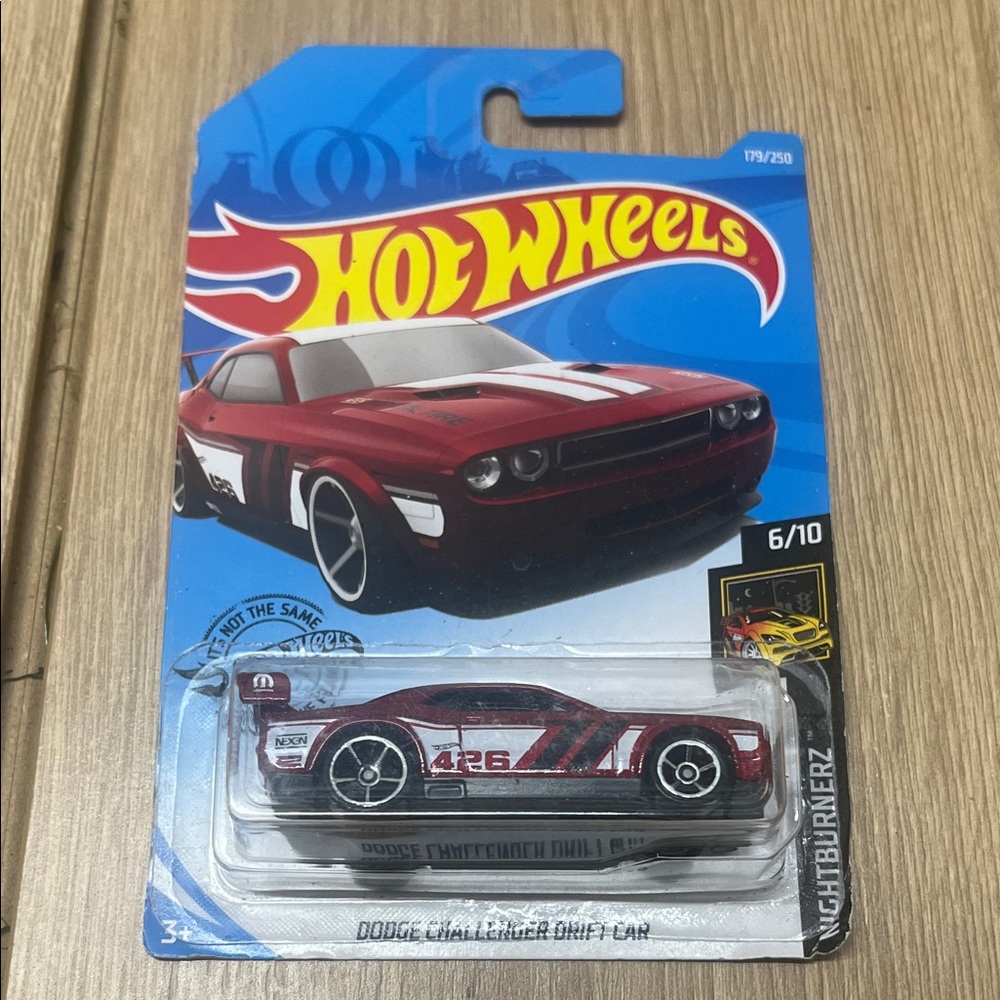Hot Wheels Red Nightburner Drift Car